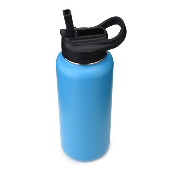 Wide mouth vacuum insulated sport water bottle - Image 2