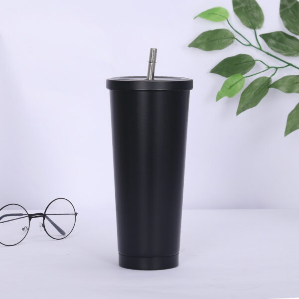 Larger tavel tumbler with SS lid and straw - Image 3