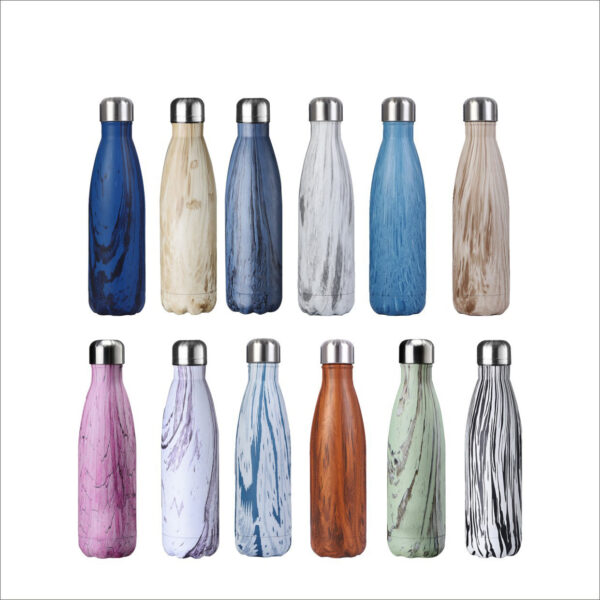 Cola vacuum insulated water bottle with small lid - Image 3