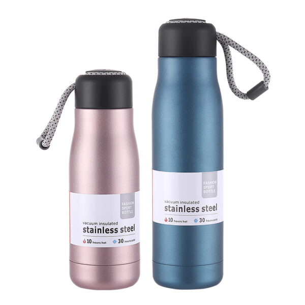 Water bottle with small lid and handle - Image 5