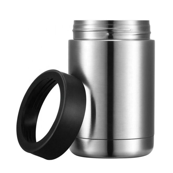 Vacuum Insulated Stainless Steel Can Cooler Bottle Holder